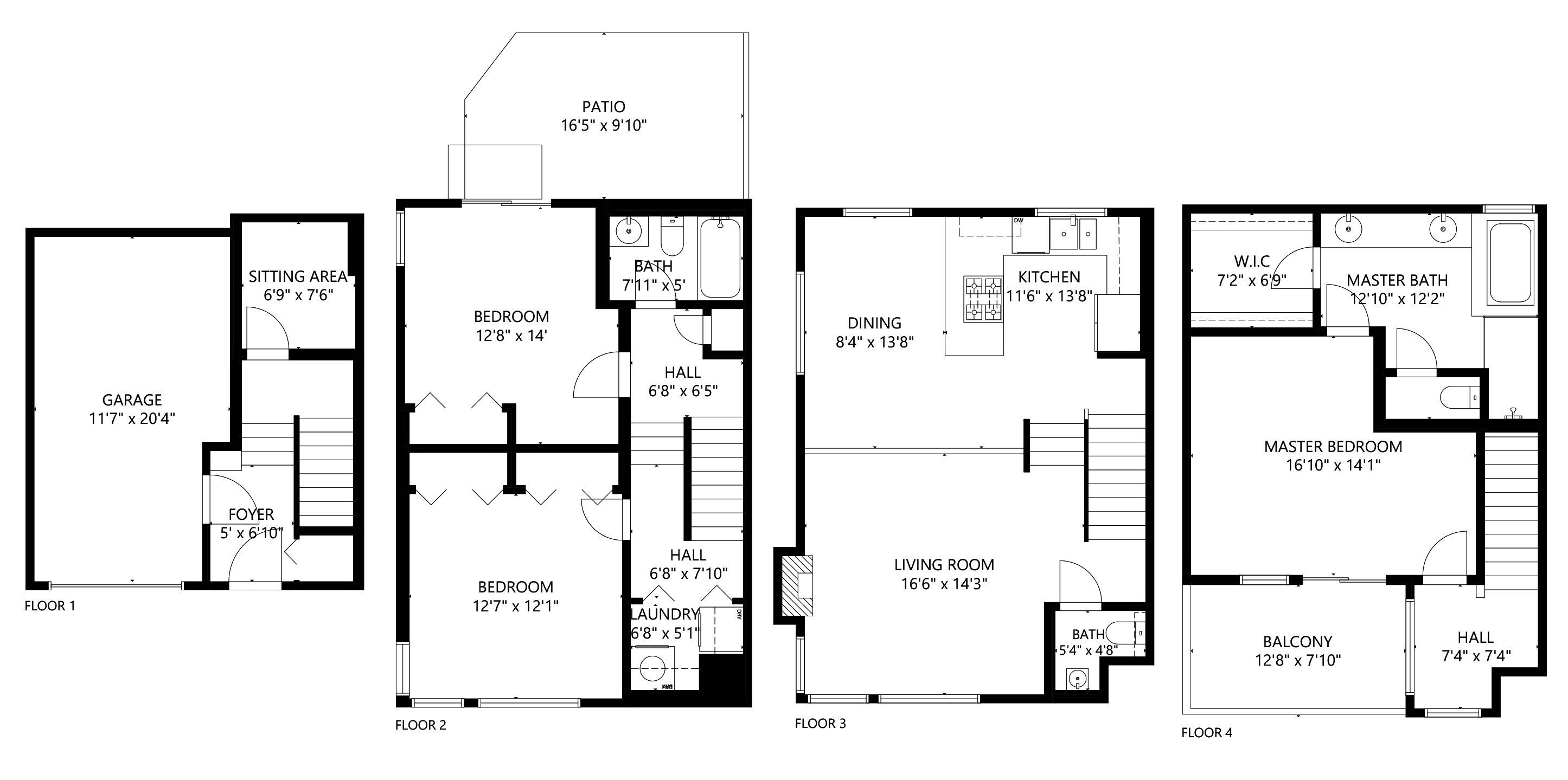 Seattle 2D floor plan