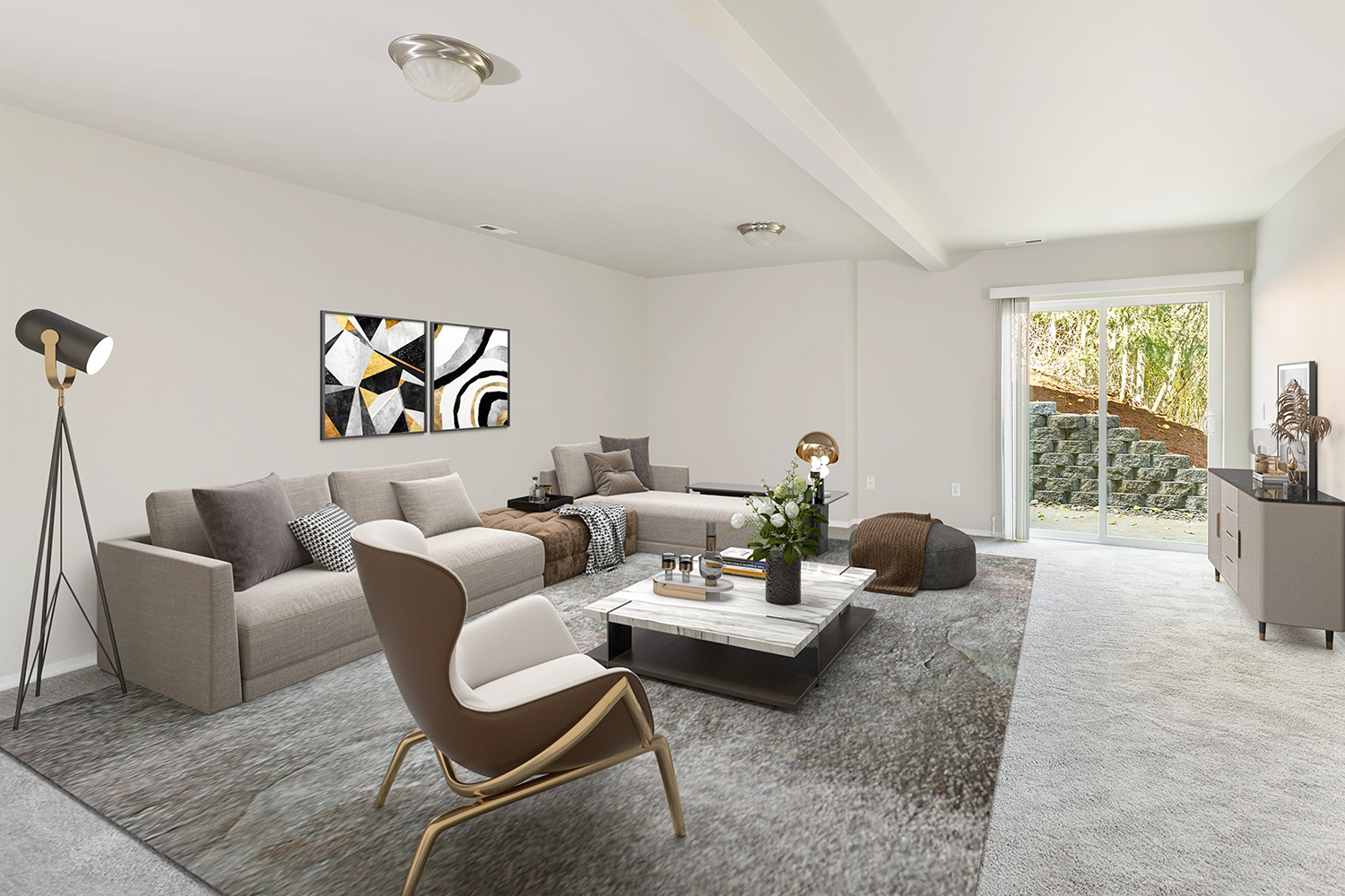 Virtual Staging for Real Estate and Rentals 6 Steilacoom virtual furniture styles in Seattle