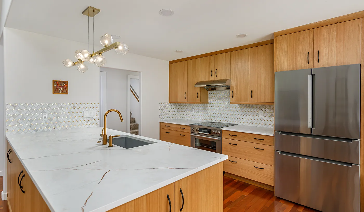 Custom kitchen and bathroom remodel in Union, Washington 3 Home remodel photographer in Portland
